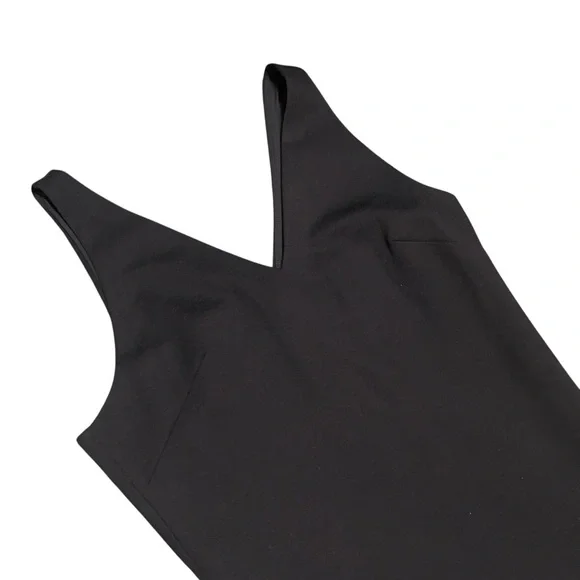White House Black Market Aura‎ Black Sleeveless Sculpting Sheath Dress Size 4 - Picture 6 of 13